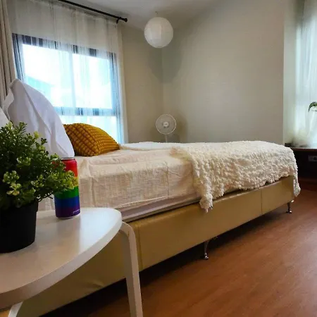 Cozy 1Br Walk To Bts And Airport Rail Link Close To Malls G7 Bangkok Room photo